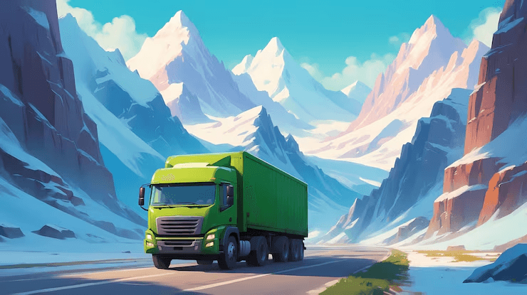 Long haul primary logistics truck
